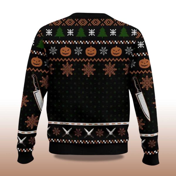 2025 Michael Myers Ugly Christmas Sweater 2