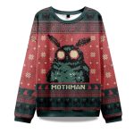2025 Mothman Ugly Christmas Sweater