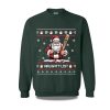 2025 Naughty List Santa Ugly Christmas Sweater 1