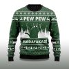 2025 Pew Pew Madafakas Cat Ugly Christmas Sweater 2