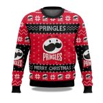 2025 Pringles Snack Brand Ugly Christmas Sweater