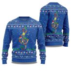 2025 Radiant Music Note  Ugly Christmas Sweater