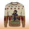 2025 Ray Lewis Baltimore Ravens Ugly Christmas Sweater 1