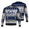 2025 Rays Reindeer Snowflake Ugly Christmas Sweater 1