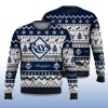 2025 Rays Reindeer Snowflake Ugly Christmas Sweater 2