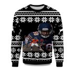 2025 Roman Smith Chicago Bears Ugly Christmas Sweater