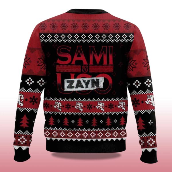 2025 Sami Zayn Christmas Ugly Sweater 2