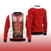 2025 Santa Abs Body Ugly Christmas Sweater 2