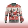 2025 Santa And Jesus Selfie Ugly Christmas Sweater
