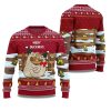 2025 Seriously Naughty Duck On The Farm Ugly Christmas Sweater 1