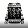 2025 Skeleton Dance Ugly Christmas Sweater 2