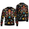 2025 Skull Pattern Ugly Christmas Sweater 1