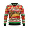 2025 Taco Bell Ugly Christmas Sweater 1