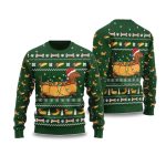 2025 Taco Dachshund Ugly Christmas Sweater