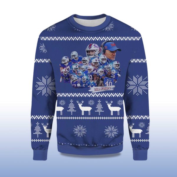 2025 The Future Of Bills Ugly Christmas Sweater 2
