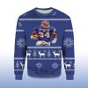 2025 Thurman Thomas Bills Ugly Christmas Sweater 2