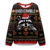 2025 Ungovernable Racoon Ugly Christmas Sweater 1
