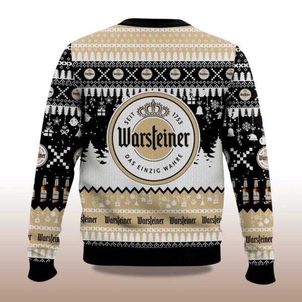 2025 Warsteiner German Beer Christmas Ugly Sweater 2
