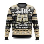 2025 Warsteiner Its The Most Wonderful Time For A Beer Christmas Ugly Sweater