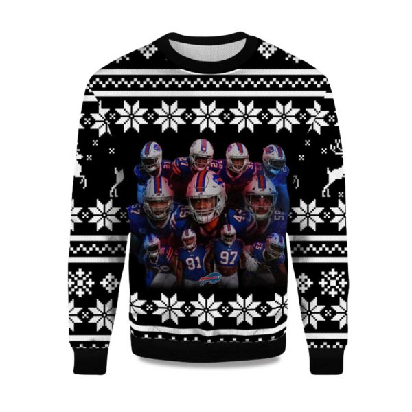 2025 We Know That You Did Last Sunday Bills Ugly Sweater 1