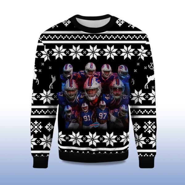 2025 We Know That You Did Last Sunday Bills Ugly Sweater 2