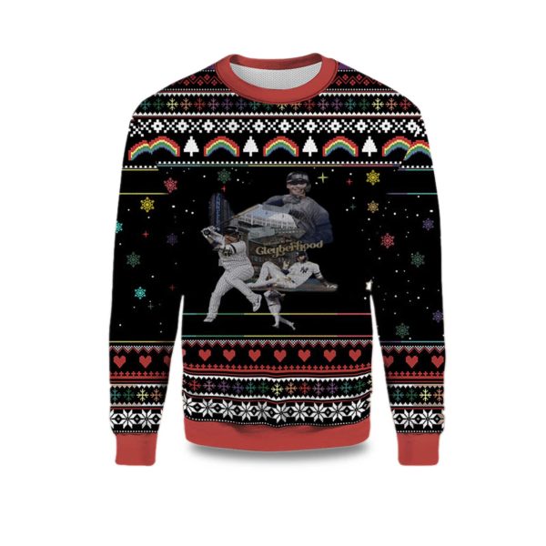 2025 Welcome to the Gleyberhood Yankees Ugly Christmas Sweater 1