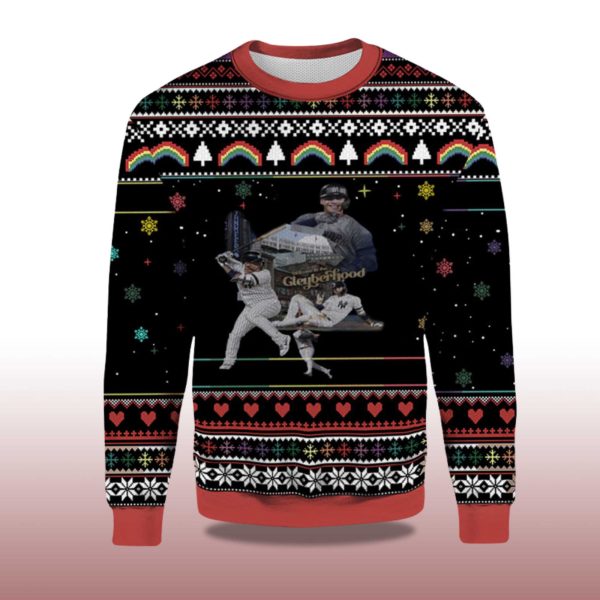 2025 Welcome to the Gleyberhood Yankees Ugly Sweater 2