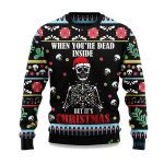 2025 When You're Dead Inside But It's Christmas Ugly Sweater