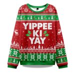2025 Yippee Ki Yay Ugly Christmas Sweater
