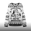 2025Santa Knows Youre Shitfaced Ugly Christmas Sweater 2