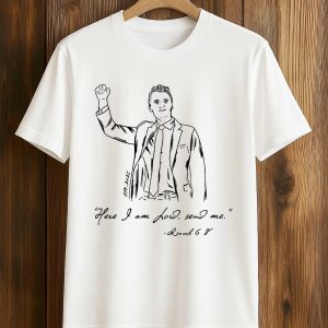 Here I Am Lord Send Me Charlie Kirk Shirt