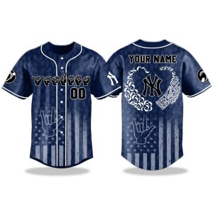 New York Yankees Deaf Hard of Hearing Awareness Day Jersey 2025 1
