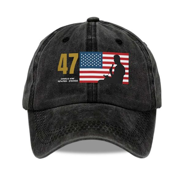 47 Charlie Kirk America Hat 1