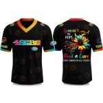 49ers Fight Cancer In All Color 2025 V-neck Short Sleeve Jersey