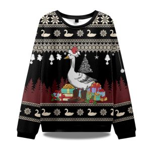 Duck Christmas Ugly Sweater 1