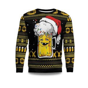 2025 Beer Xmas Ugly Christmas Sweater 1