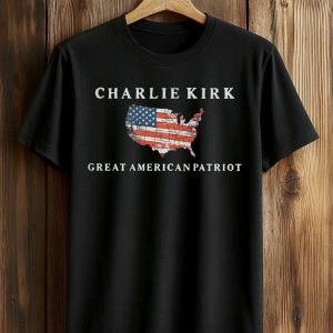 Charlie Kirk Great American Patriot Shirt