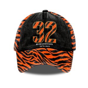 Rudi Johnson Tribute Memorial 1979 2025 Hat