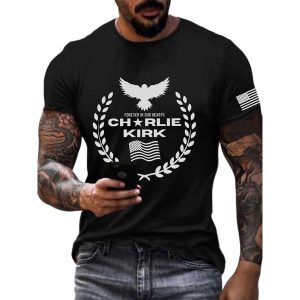 Forever In Our Hearts Charlie Kirk Shirt 1