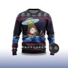 Alien Ugly Christmas Sweater Funny Santa Xmas Sweater Christmas 2025 2