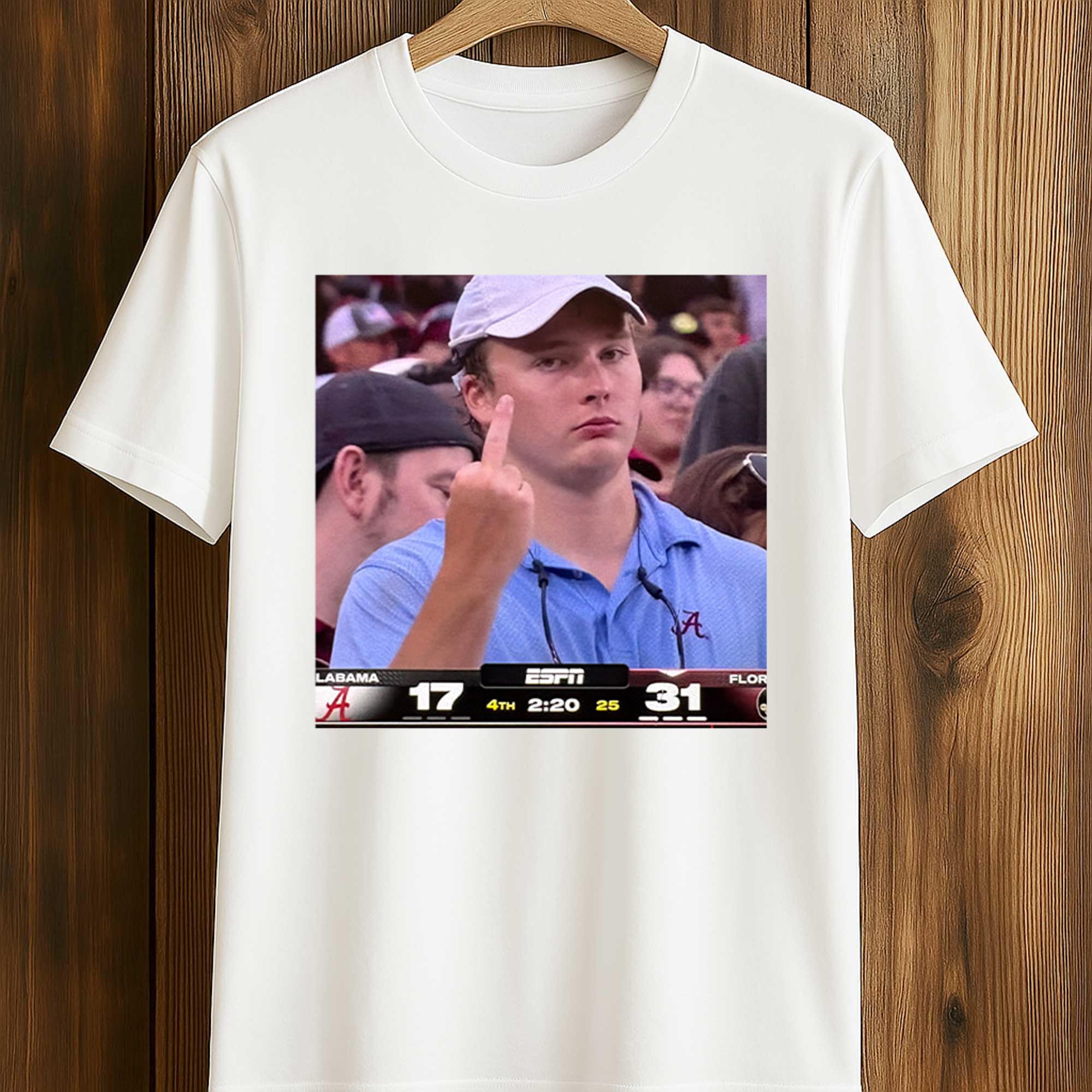 Angry Alabama Fan Created Awkward Shirt Angry Alabama Fan Created Awkward Shirt