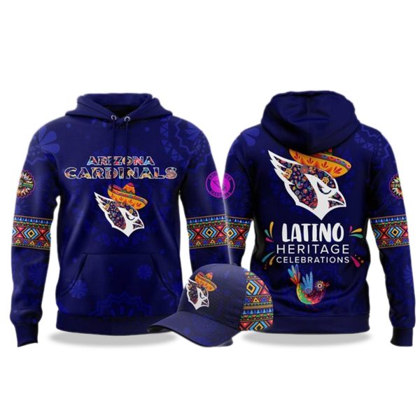 Arizona Cardinals Latino Heritage Celebrations Hoodie 2025