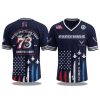 Arizona Cardinals US Air Force Birthday 2025 V neck Short Sleeve Jersey 1