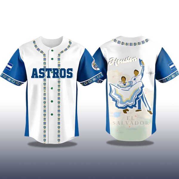 Astros Salvadoran Heritage Night 2025 Jersey 2