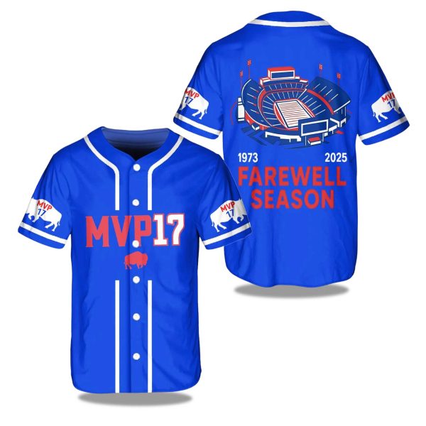 Bills MVP 17 Farewell Season 1973 2025 Jersey 1