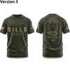 Bills Salute To Service America 2025 T Shirt