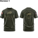 Bills Salute To Service America 2025 T-Shirt
