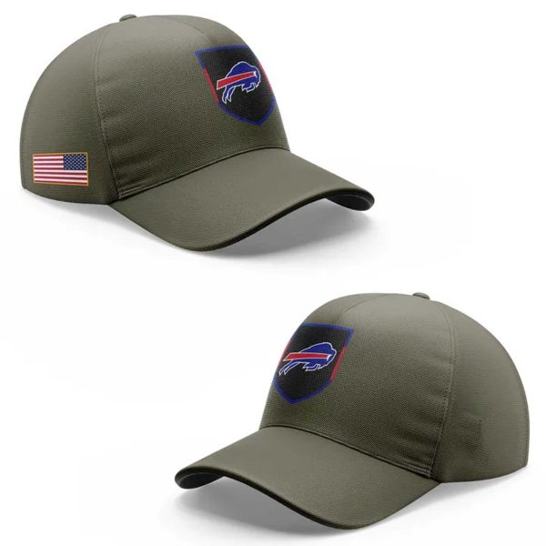 Bills Salute to Service Olive 2025 Hoodie