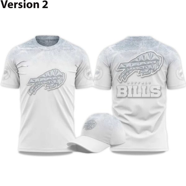 Bills White Out 2025 T Shirt