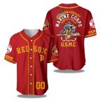 Boston Red Sox 250th Year Anniversary U.S Marine Corps Jersey 2025